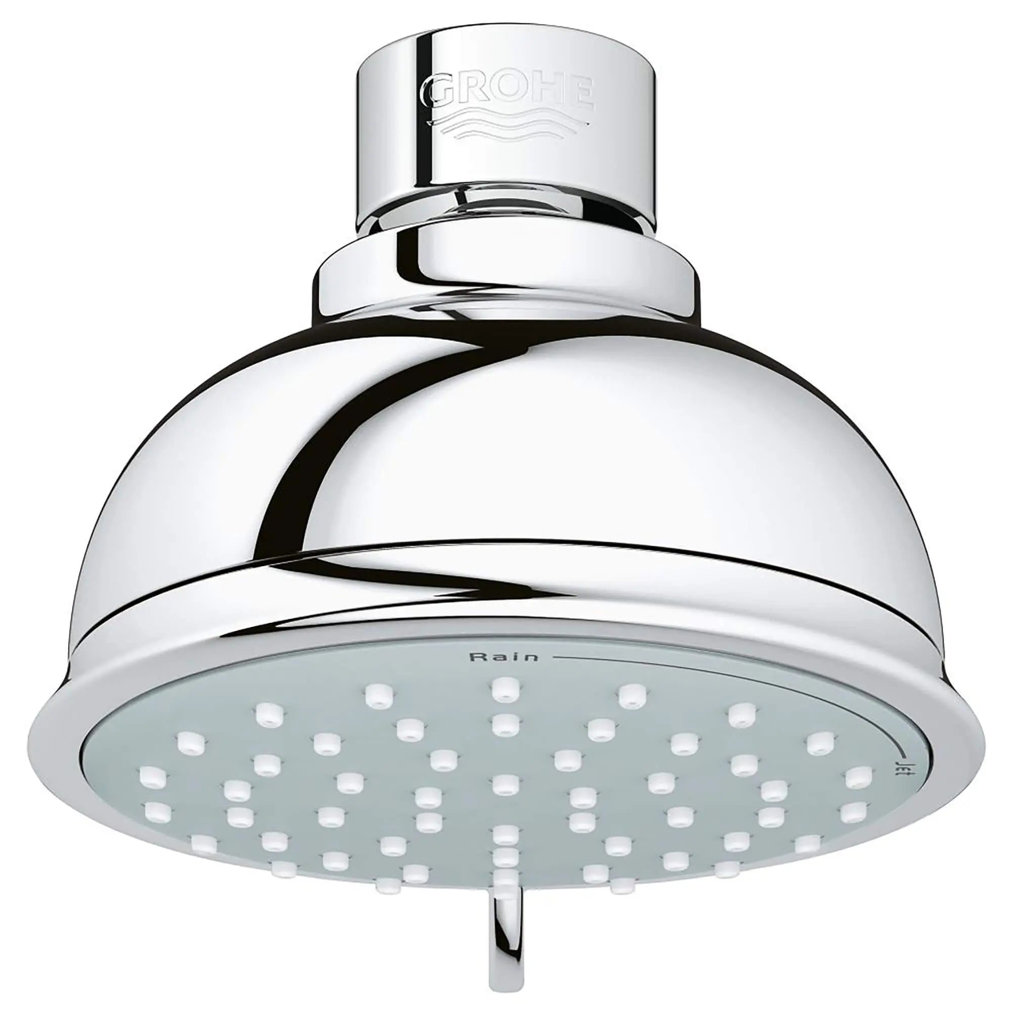 100 Shower Head, 4" - 2 Sprays, 6.6 L/min (1.75 gpm)